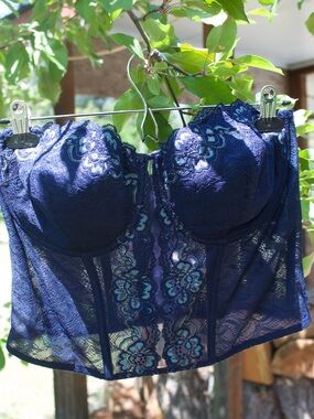 Lace Longline Bustier Corset 🌹
